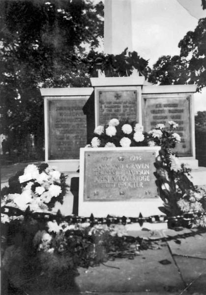 British Legion 1948 -b.jpg - The War Memorial Plaque - Oct 1948